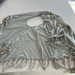 Lulumari summer sleeveless vest - EUC - size L - great detail and design